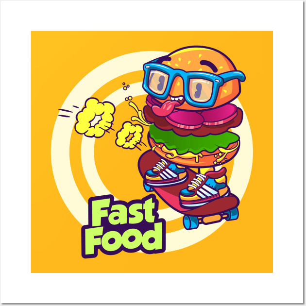 Fastfood Wall Art by sadboysclub